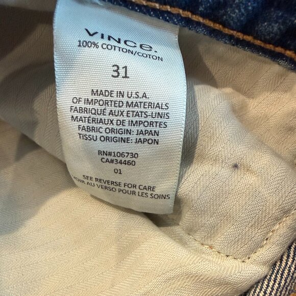 NWT Union Slouch Medium Wash Jeans | Vince | Sz 31 - Picture 4 of 5